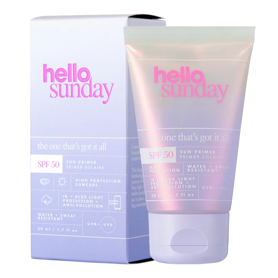 Hello Sunday The One That´s Got It All - Invisible Sun Primer SPF 50 2 Hello Sunday The One That´s Got It All - Invisible Sun Primer SPF 50 - Afbeelding 2
