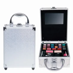 Cosmetica Koffer Zilver Klein